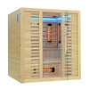 MO-RL4S XL Infrarotsauna mit Salzstein | Heimisches SPA | Für Familie und Freunde