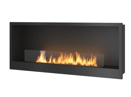 Foyer bioéthanol encastrable Inside 1200 – noir, verre Antisol