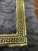 VERSACE style sheepskin rug - an elegant and unique element of your interior