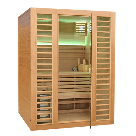 MO-TS3B XL Sausā sauna ar HARVIA plīti 6 kW | Wellness | Relax | SPA | Dabīgā koksne | Gatavs uzstādīšanai