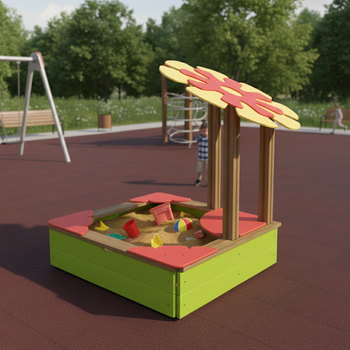 Pískoviště "Flower" TE310 - barevná zábava pro děti