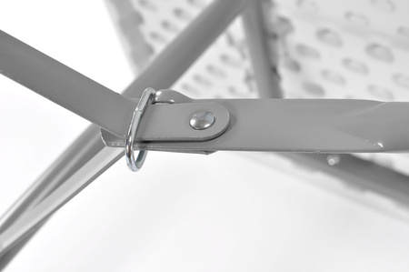 Saliekamais 240 cm garš ēdināšanas galds - balts