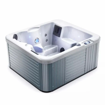 4 asmenų sūkurinė vonia su sūkurine vonia ir aromaterapija - prabangus sodo SPA
