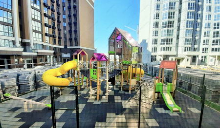 Parco giochi "Grande città" (TE930RC) – Set di gioco multifunzionale per bambini