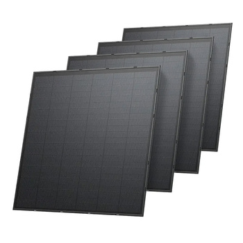 Set 4x EcoFlow panneau photovoltaïque 250W Construction rigide