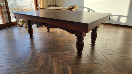 Biljarttafel Elizabeth – een stijlvolle combinatie van biljart en eettafel