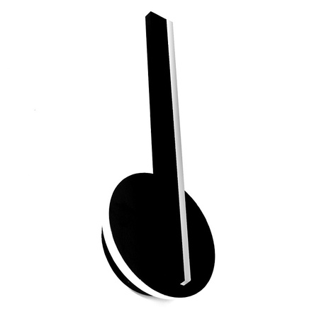 Επιτοίχιο φωτιστικό 23W μαύρο + Τηλεχειριστήριο DL-J01