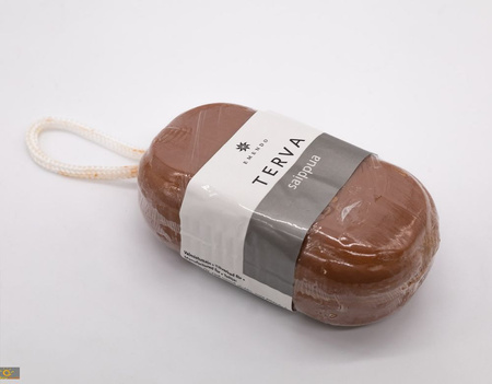 Puinen kylpyharja + tervasaippua 100 g