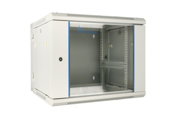 Extralink 12U 600x600 AZH grijs | rackkast | wandgemonteerd, dubbele doorsnede