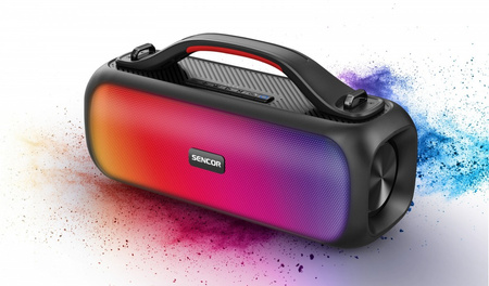 Sencor SSS 3100 KIDS 60W trådlös Bluetooth-högtalare med radio och LED