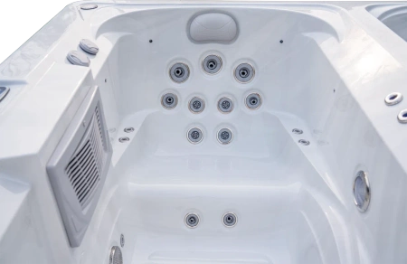 Luxury Swim Spa - двузоново джакузи за 3 лица със студена вода, идеално за релаксация и терапия