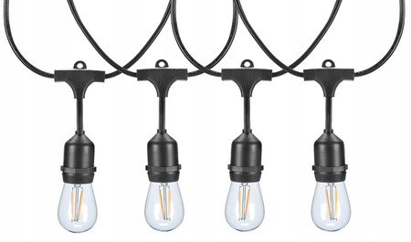 DECORATIEVE Slinger, ZWART, 15M.
