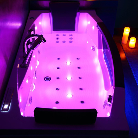 Wanna SPA z hydromasażem i podgrzewaczem | Jacuzzi | URAN 931 | 170x76 cm | wanna wewnetrzna | Łazienkowa |