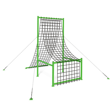 Outdoor Rope Wall KF907.10 – klassisk militær træning