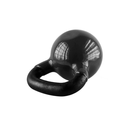 Mαύρο Kettlebell Χυτοσίδηρο με επικάλυψη βινυλίου HMS