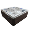 Utendørs jacuzzi SPA205T Hvit Perle Kaffekabinett 230x230 cm – eleganse og avslapning i hjemmets SPA