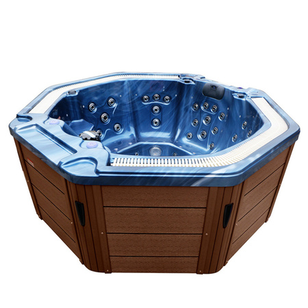 Jacuzzi da giardino SPA107 220x220 cm – vasca SPA di lusso per 6 persone