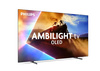 Philips OLED 77 pollici TV 77OLED770/12 - Ultra HD 4K, Dolby Vision, Ambilight, Smart TV, HDR10+, Dolby Atmos - TV da salotto con sistema audio e video avanzato