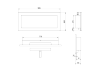 Камина Bio-fireplace 900x400 Black Structural - Модерна камина на биоетанол без комин
