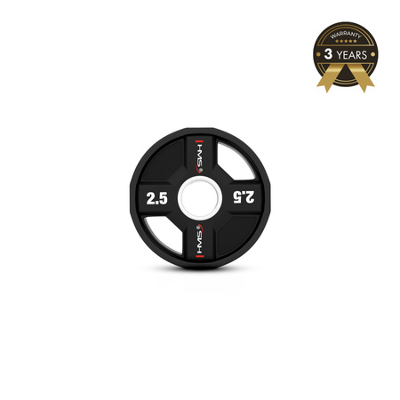 Disco Olímpico Poliuretano CPU 2,5 - 25 Kg HMS