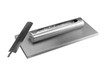 Ruostumaton inox vapaasti seisova biotakka - moderni, kestävä ja elegantti.