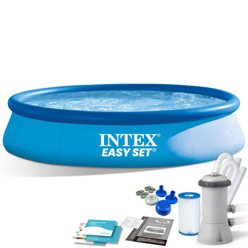 Garden Inflatable Pool 396 x 84 cm set 9w1 INTEX 28142