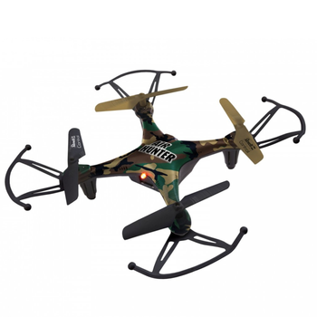 Moro kompaktiškas baterijomis valdomas nuotolinio valdymo dronas - Revell RC dronas Quadrocopter Air Hunter