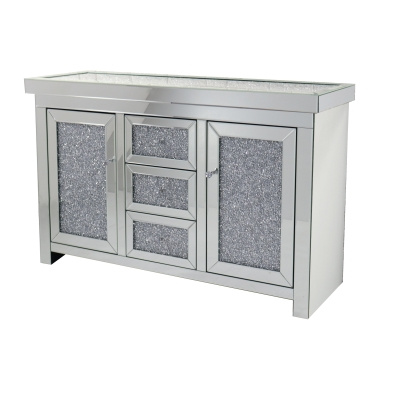 RIXON GLASS BOX - peililasi + MDF - 130 × 80 × 35 cm