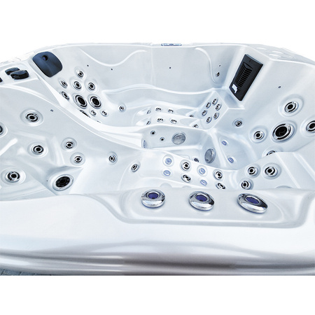 Garden Jacuzzi SPA102 210x160 cm - kaasaegne hüdromassaaživann aeda