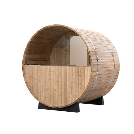 Outdoor Barrel Sauna Ø 180×210 cm