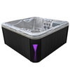 Jacuzzi de jardín SPA566 200x200 cm – lujosa bañera SPA con hidromasaje para el jardín y la terraza