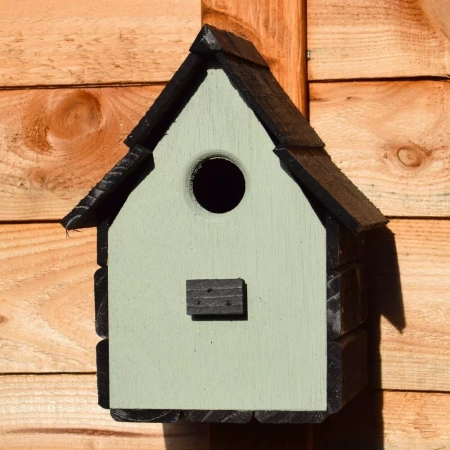 BIRDHOUSE käsintehty linnunpönttö, 22 × 16 × 15 cm, maalaistyylinen tyyli.
