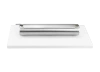 Frittstående biopeis Stainless hvit høyglans