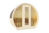 Outdoor sauna SUSI for 2-3 people with Harvia Vega sauna heater + freebies | cosmetics + sauna accessories | Finnish sauna | thermwood | Thermally Modified Wood