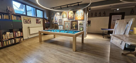 Billardbord Ferguson – en unik kombination af billard og spisefunktion