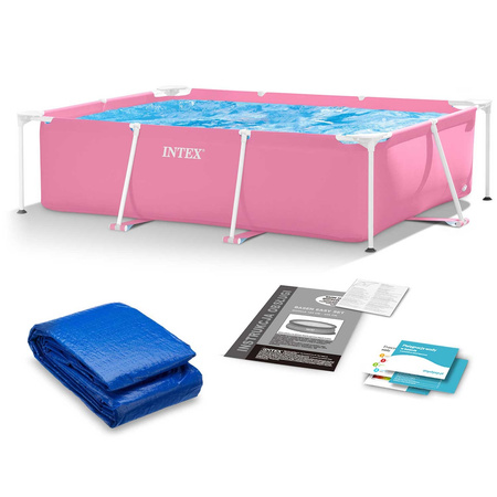 Garden Frame Pool INTEX 28266 – 220 x 150 x 60 cm, 2-in-1