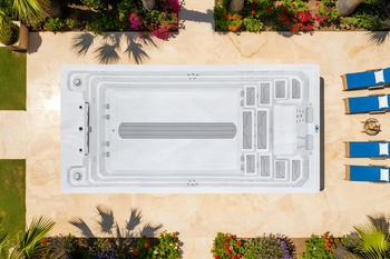 SPA-Wanne OF-605U – Luxuriöse Premium-Wanne mit Wassermassagesystem