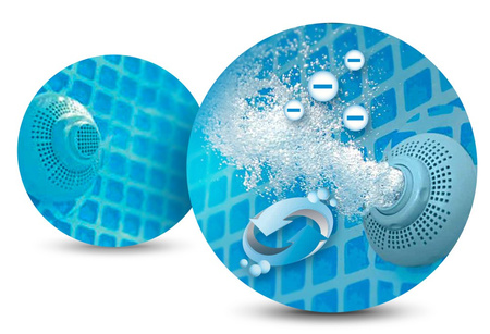 Frame Garden Pool 305 x 76 cm 15w1 INTEX 28202 + Bubble Machine FREE