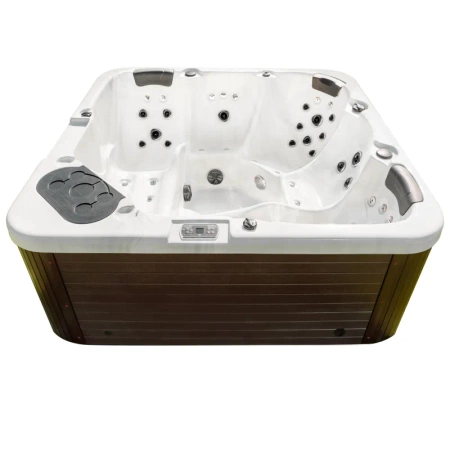Quadratisches Outdoor-Jacuzzi 110 V zur Bodeneinbau-Montage – energieeffiziente SPA-Wanne