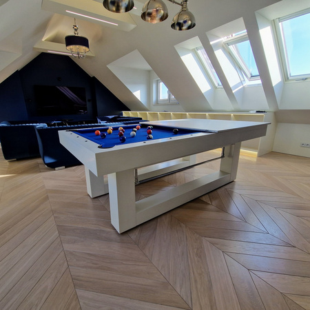 Billardbord Vision – kombination af billard, spisebord og bordtennis