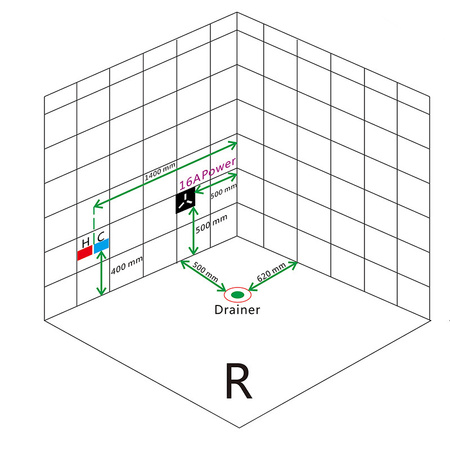 VENEZIA 761 "Black Wave" partea dreaptă180×120 - relaxare de lux într-o formă modernă partea dreaptă