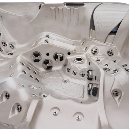 Jacuzzi de jardin SPA748 F24 230x230 cm – une relaxation spacieuse dans votre SPA à domicile