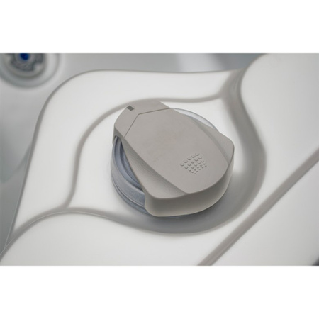 Садове джакузі SPA516 White Pearl з антрацитовим корпусом 170x210 см - компактна розкіш у вашому саду