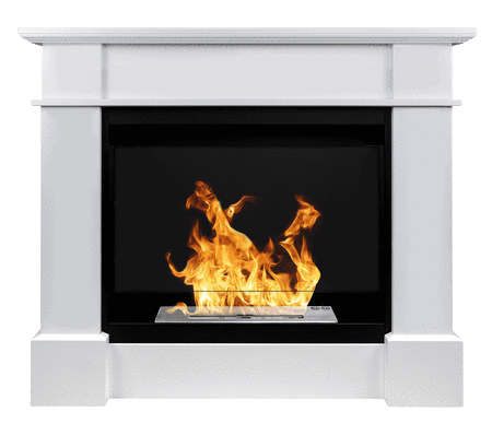 Colosseum Pool Biokandalló üveggel - Elegáns füstmentes kandalló