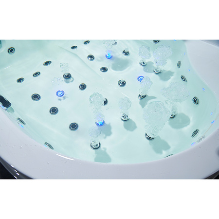Luxuriöse SPA-Badewanne Venezia 761 mit Hydromassage | 180x120 cm | LED, Ozon, Bluetooth