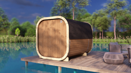 Eke 280 āra pirts 4-6 personām / Elektriskā vai Harvia malkas plīts / Augstas kvalitātes ziemeļu egles (priežu termālā koksne) | Wellness | Relaxation | SPA | Wellness | Relaxation | SPA | Nordic Style | Termālā koksne