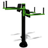  Abdominal Training Station (Captain’s Chair) SM125 – outdoor equipment for 2 users