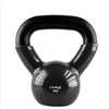 Mαύρο Kettlebell Χυτοσίδηρο με επικάλυψη βινυλίου HMS