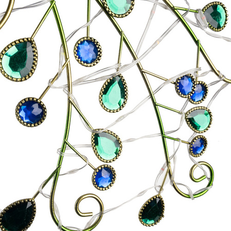 Solárna lampa Gardlov 25281 páv