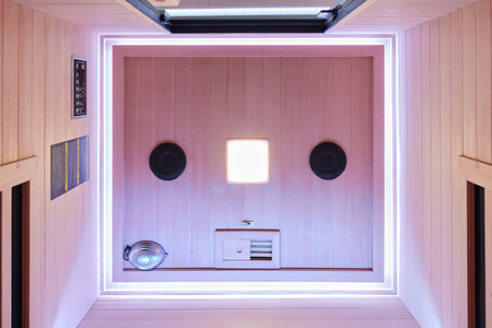 Sauna sèche OFS06A-3-1 – Sauna finlandais à domicile / Sauna électrique infrarouge